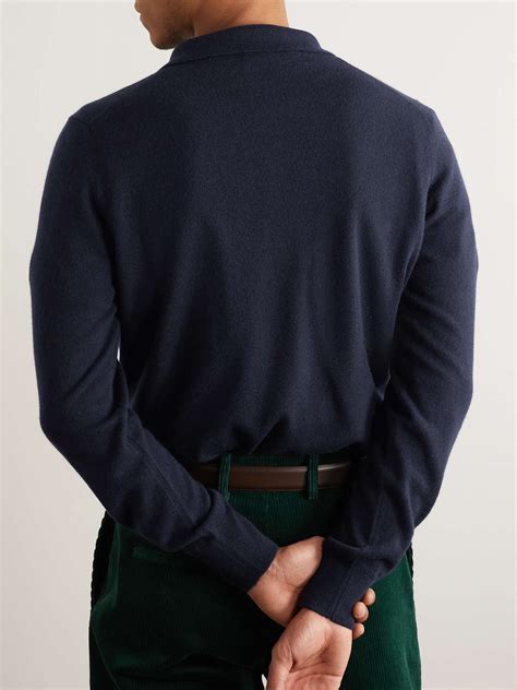 mr porter cashmere polo shirt.